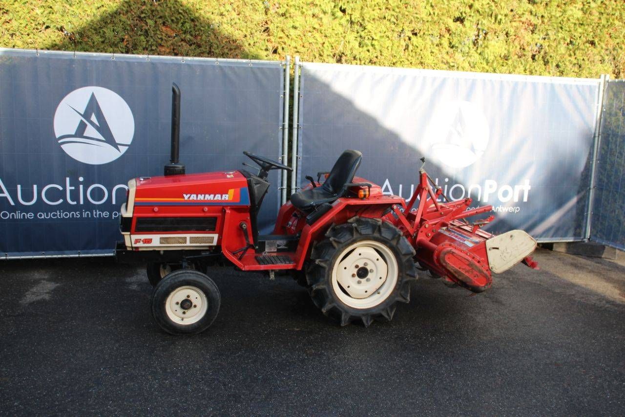 Mini tractor Yanmar F15 Diesel with cultivator
