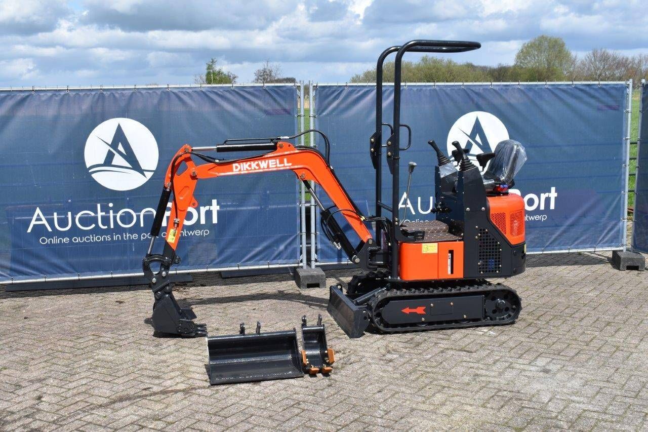Mini digger Dickwell RDT-11 Diesel New
