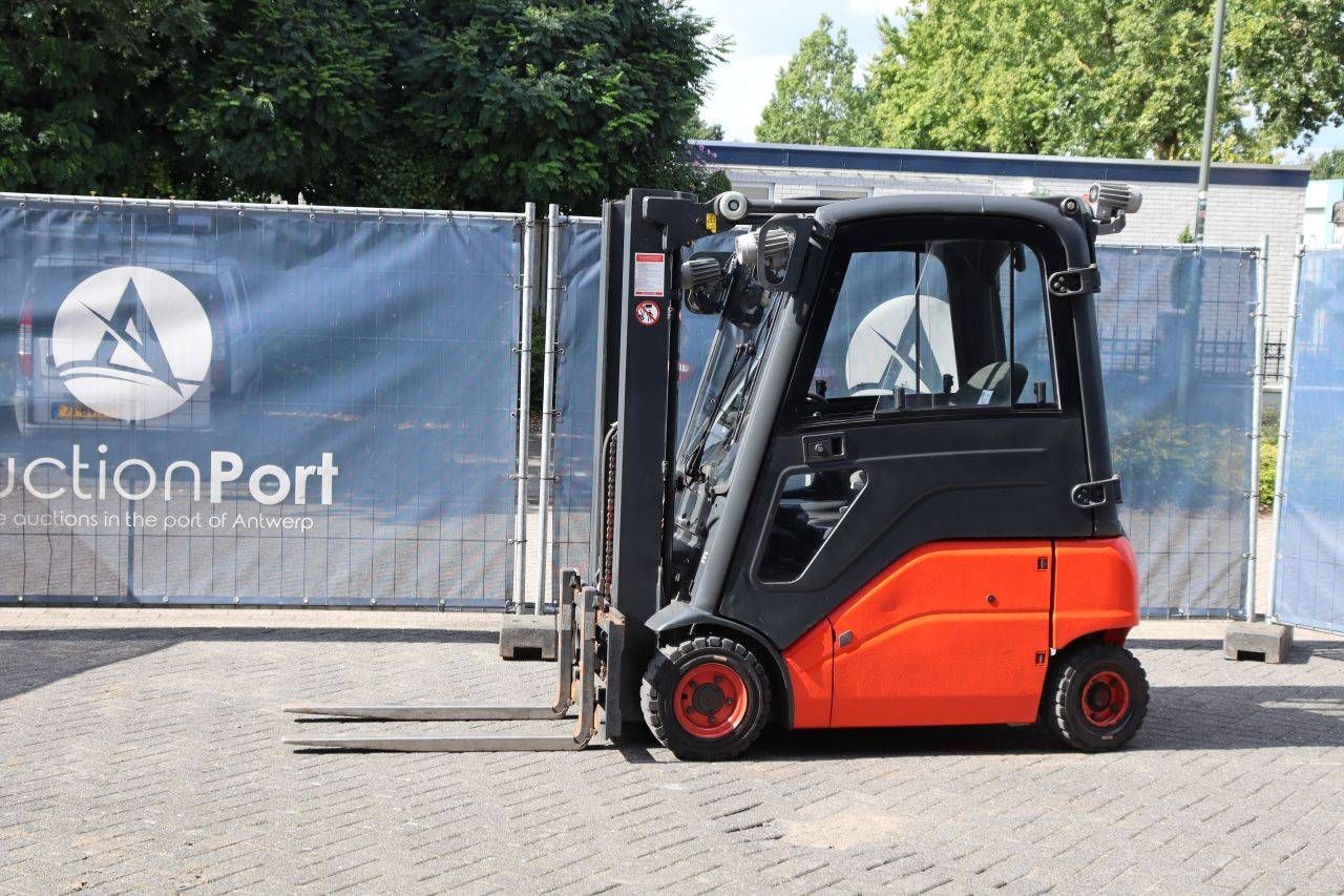 Carrello elevatore elettrico Fenwick-Linde E16 EX-P da 1600 kg, anno 2013