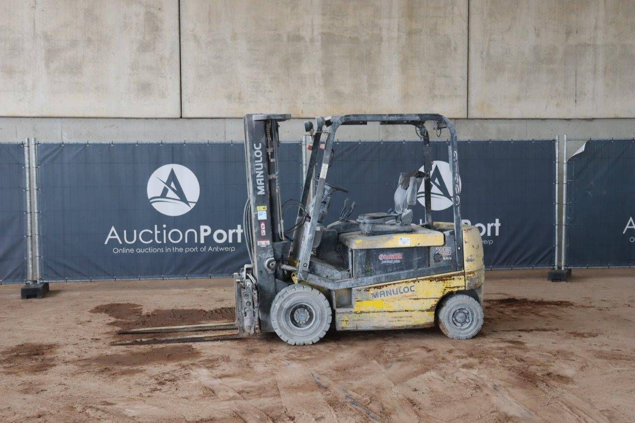 Forklift Nissan Q02L25CU Electric 2500kg 4.75m 2008