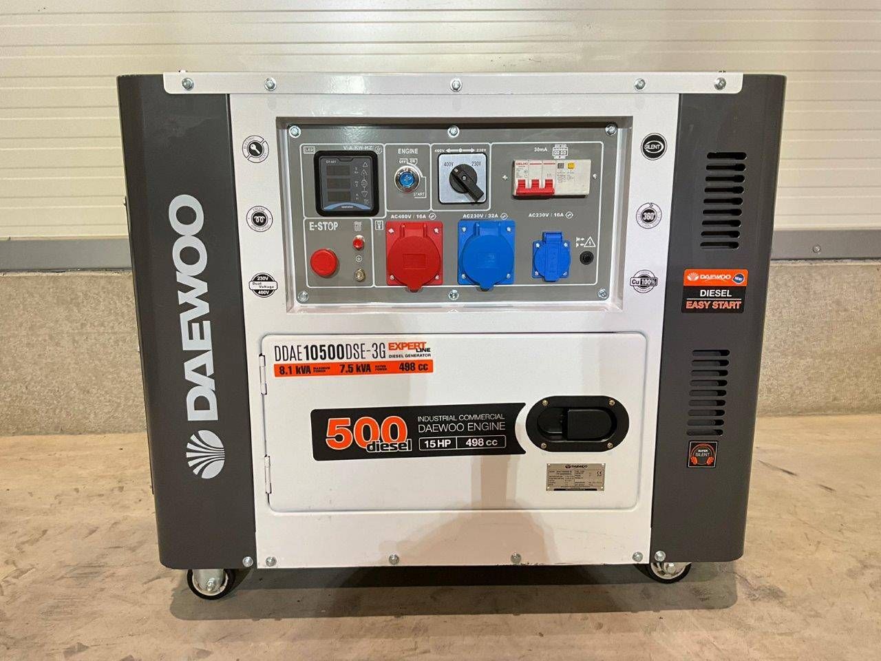 Generator Daewoo DDAE10500DSE-3G Diesel 8kVA 2025 New