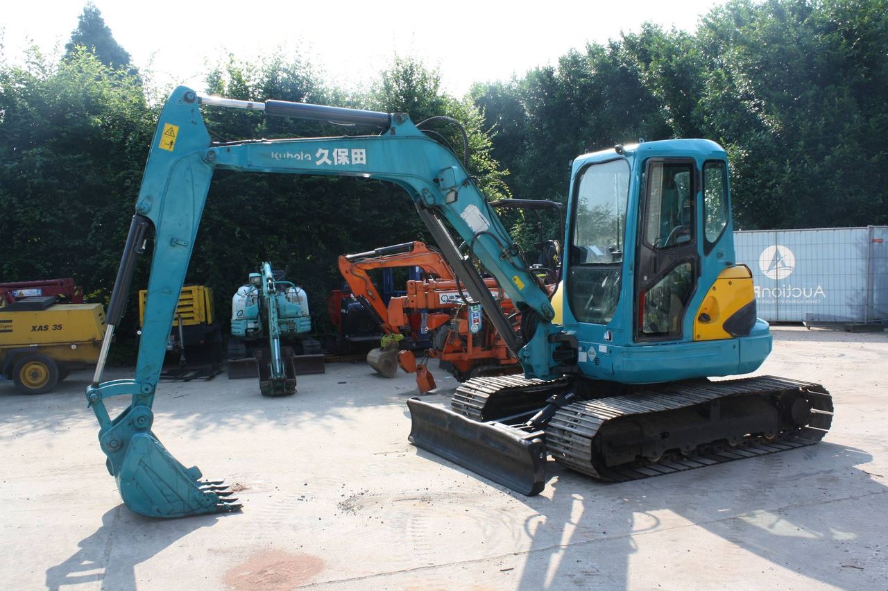 Rupsgraafmachine Kubota KX161-3SZ Diesel 46.4pk 2015