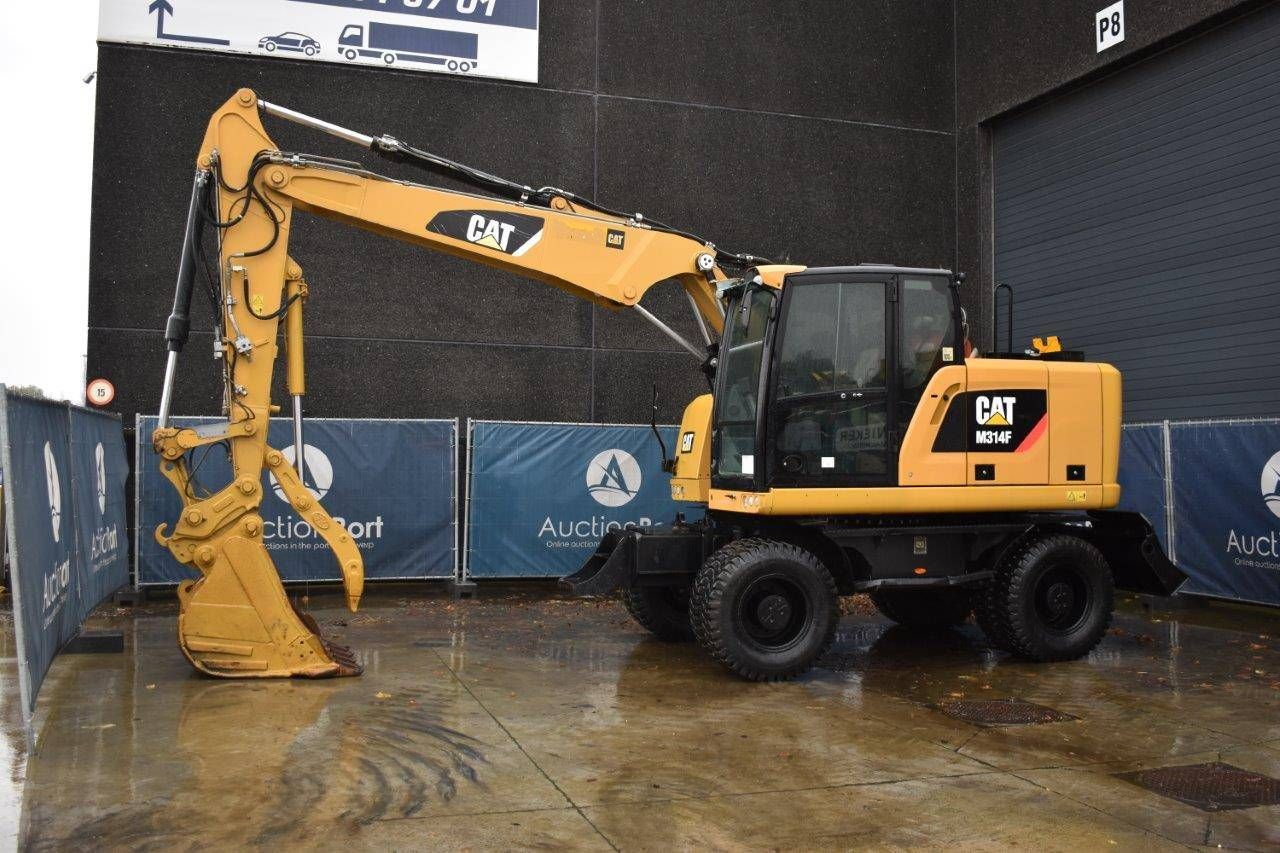 Tire crane Caterpillar M314F Diesel