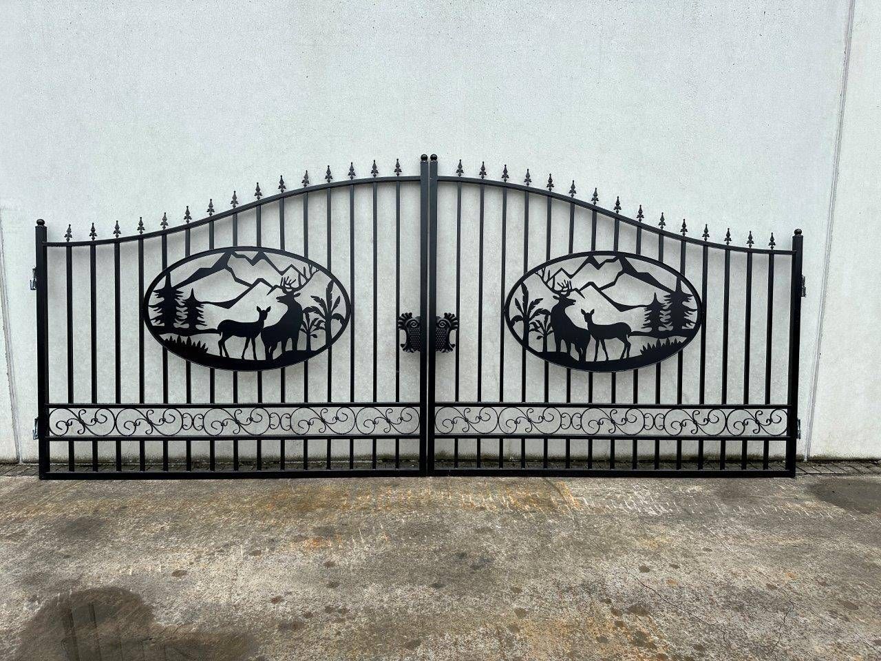 Gate Deer Design 5400mm New