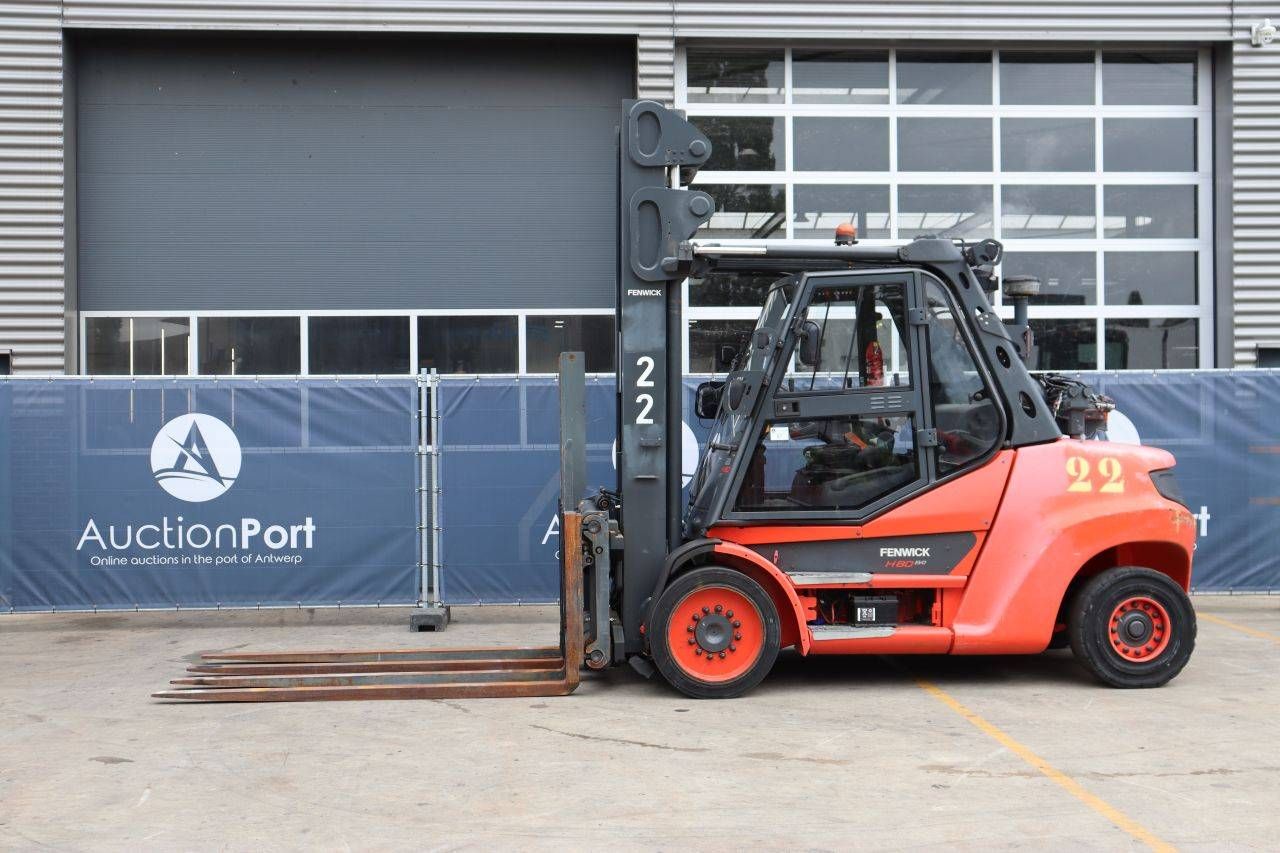 Empilhadeira Fenwick-Linde H80T-03/900 Diesel 8000kg 9,0m 2019