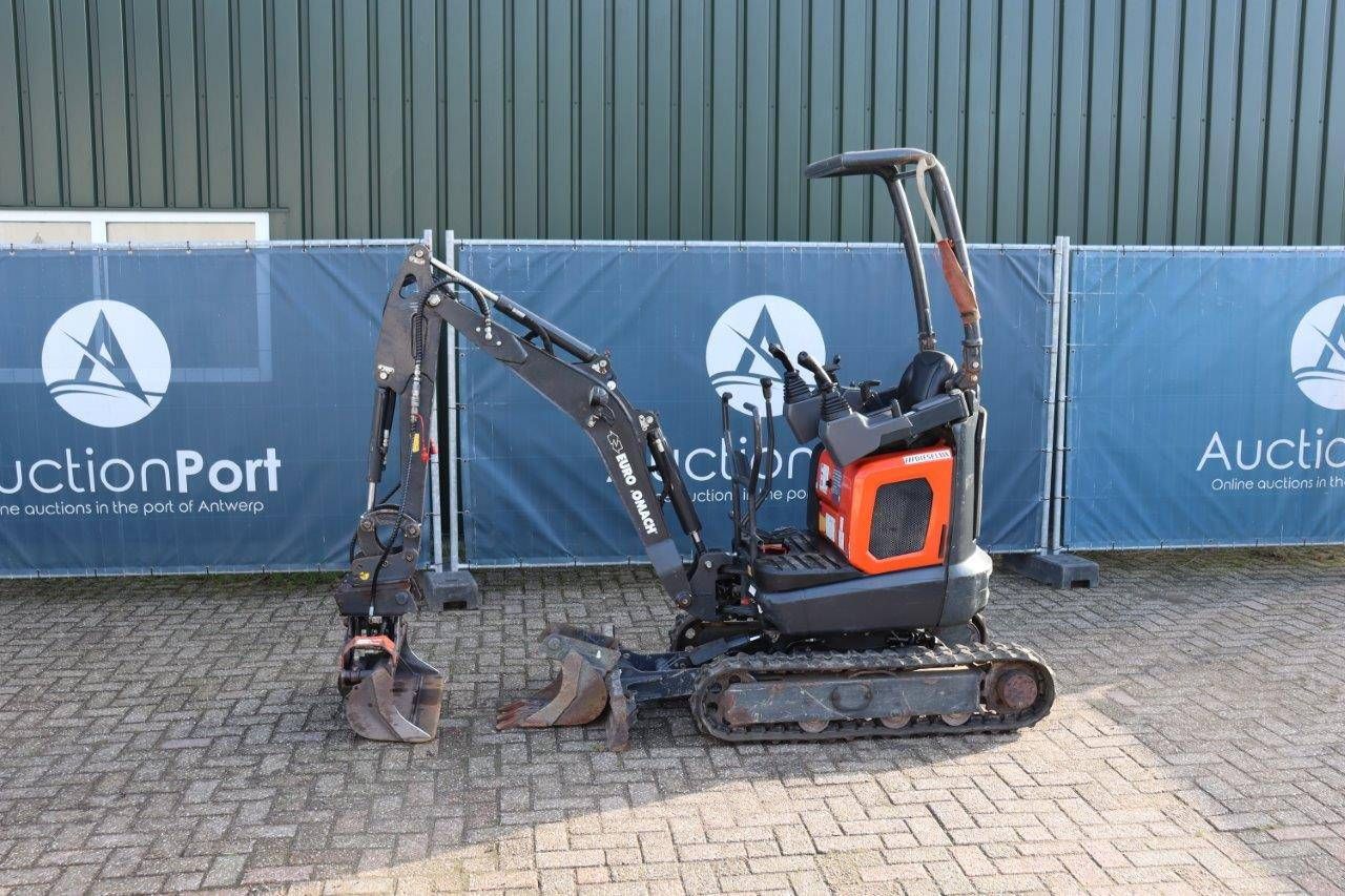 Mini digger Eurocomach 14SR Diesel 14hp 