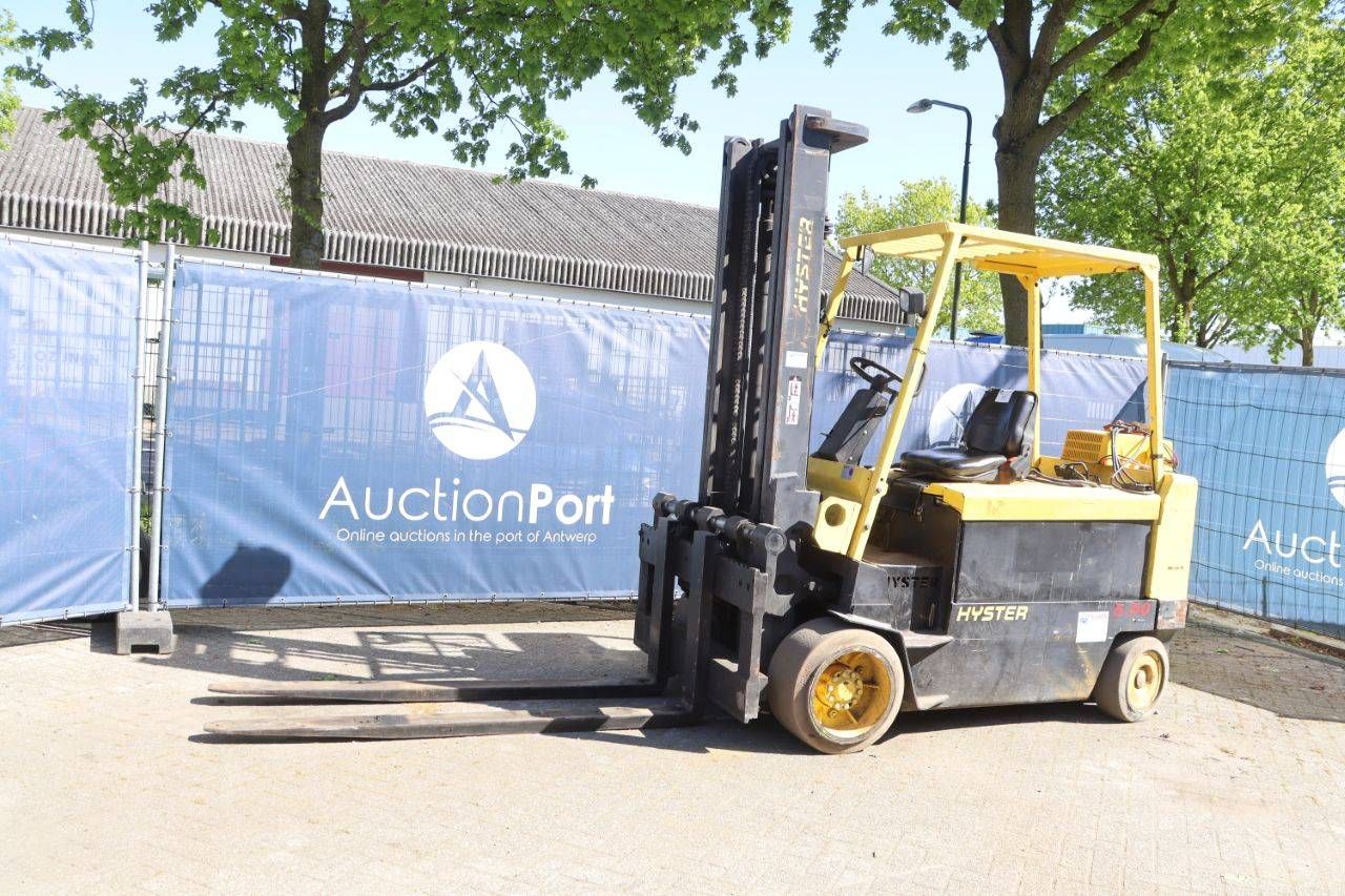 Hyster E5.50XL Electric Forklift 4840kg 4.05m 2000