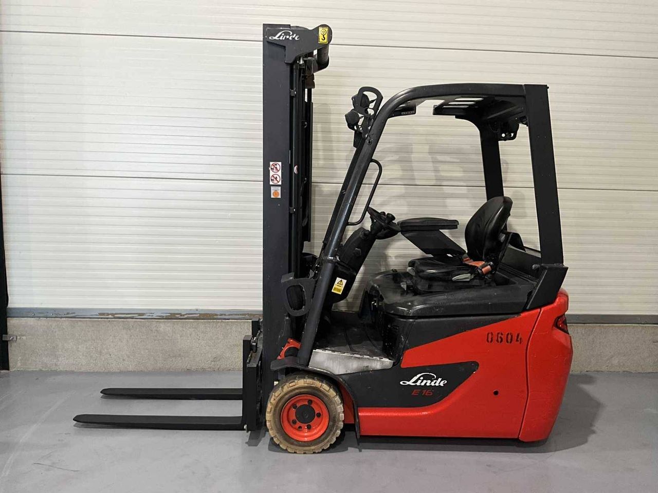 Forklift Linde E16C-01 Electric 1600kg 5.22m 2016