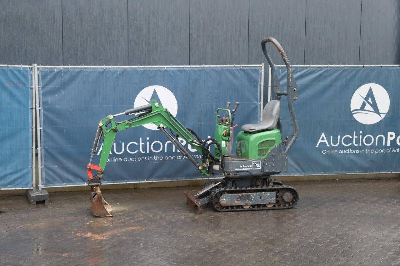 Mini digger Yanmar SV08-1 Diesel 9.2hp 2008