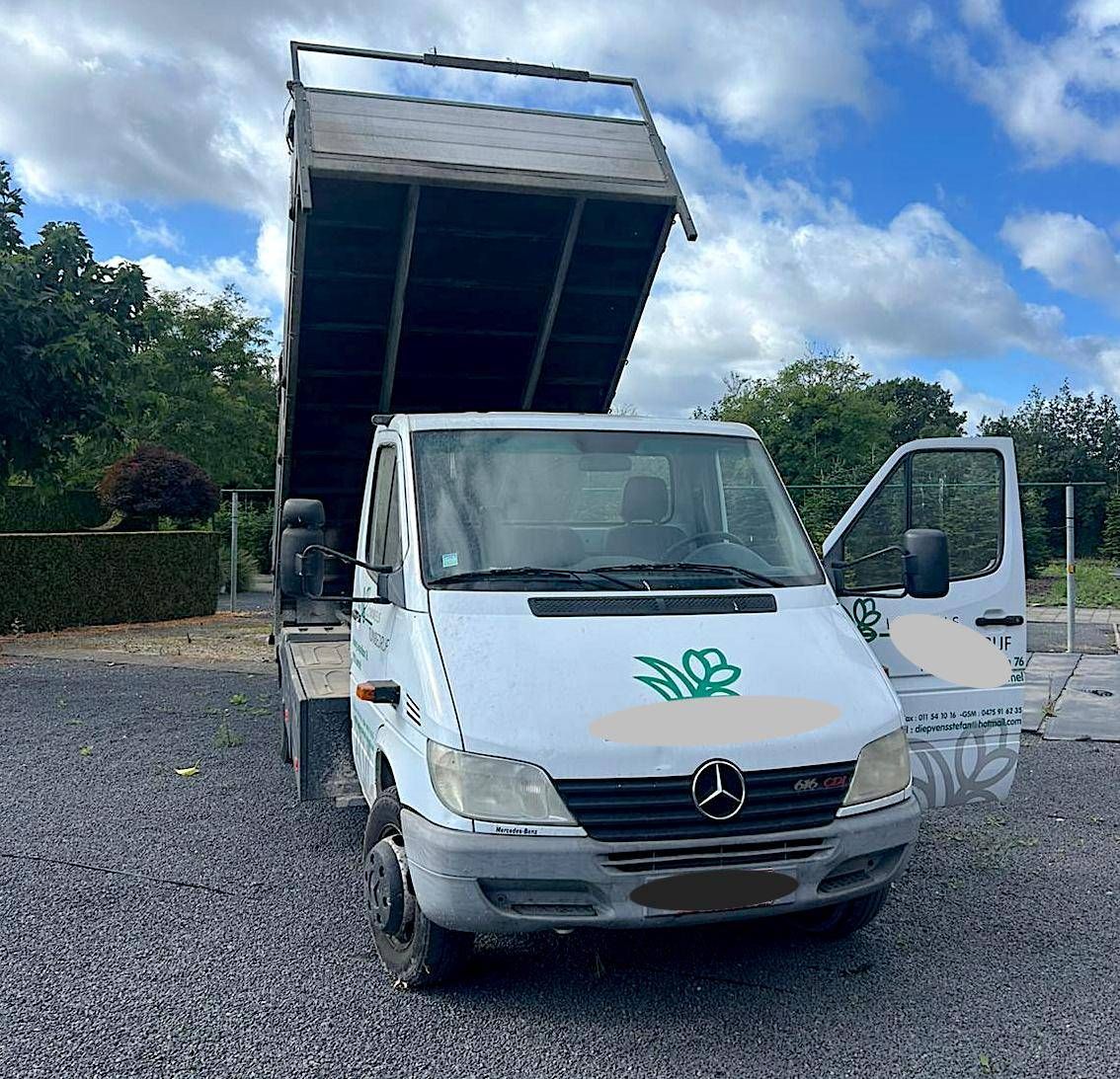 Tipper Mercedes-Benz Sprinter CDI Diesel 2002 (Margin)