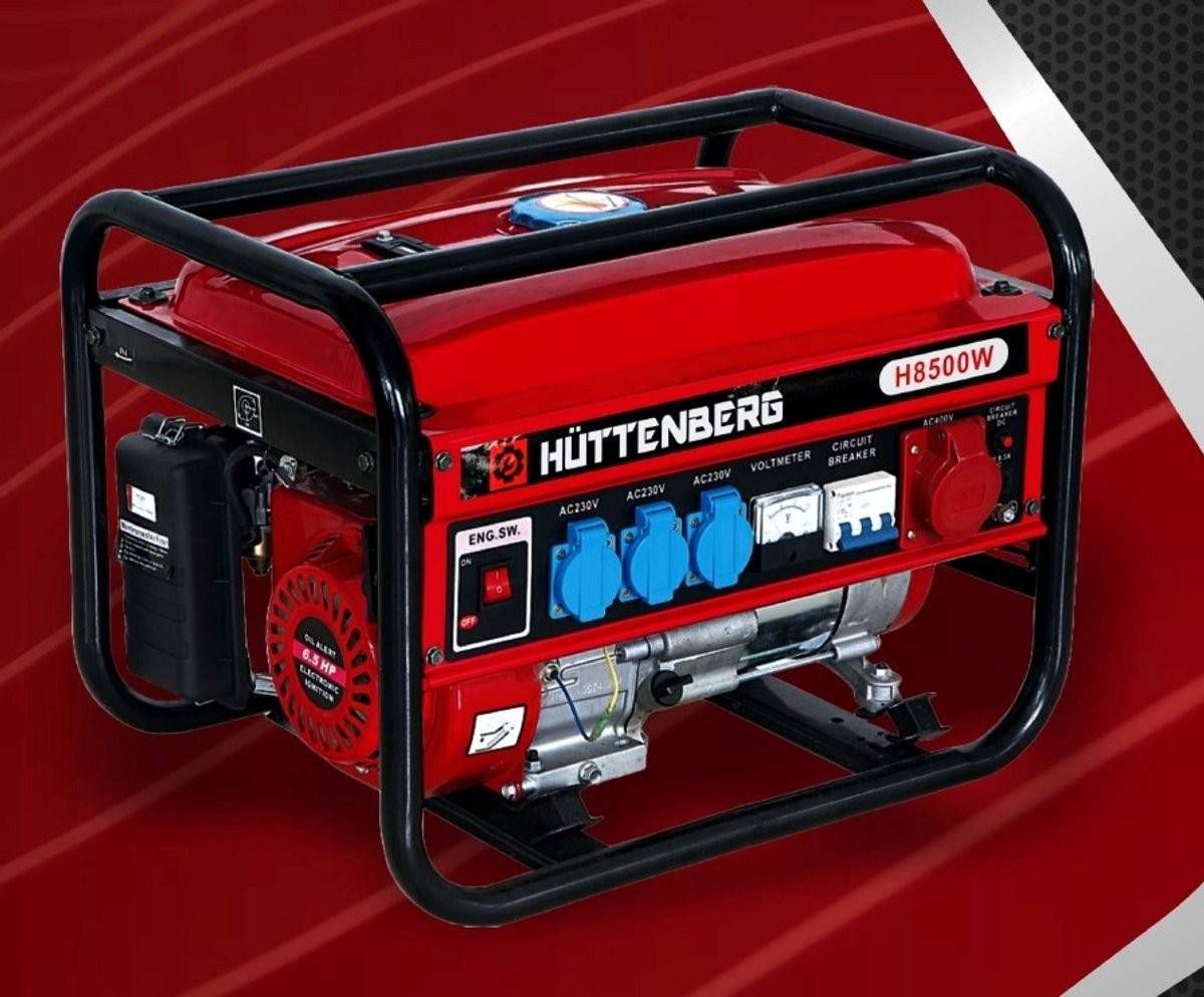 Huttenberg H8500 Petrol Generator