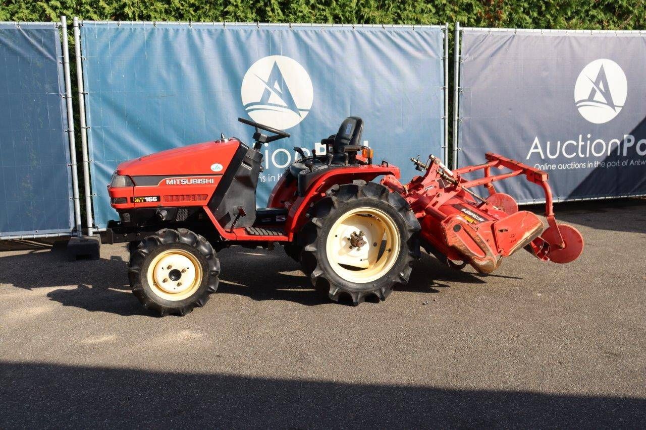 Mini tractor Mitsubishi MT155 Diesel 15hp with Tiller