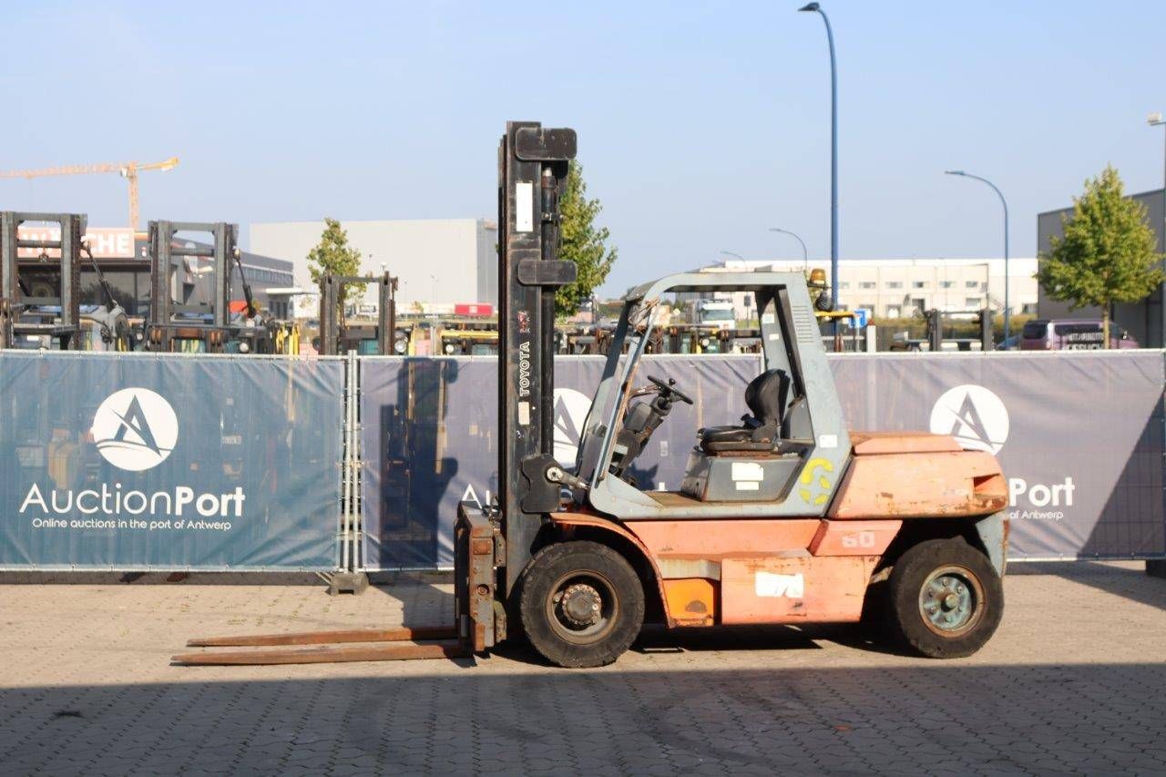 Forklift Toyota 50-5FD60 Diesel 6000kg 4.5m 2009