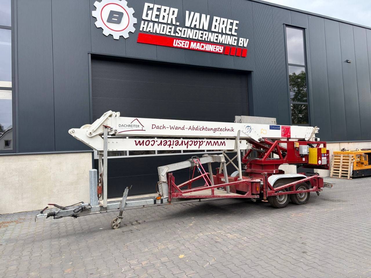 Trailer crane Klaas K17-24K Petrol 24m 2007