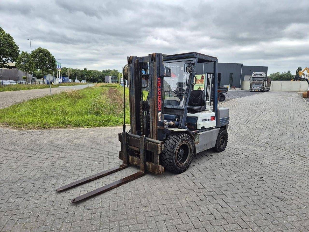 Heftruck Komatsu FD30T-11E Diesel 3000kg 4.3m 1993