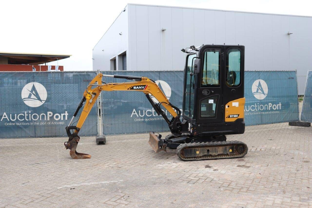 Mini digger Sany SY18C Diesel