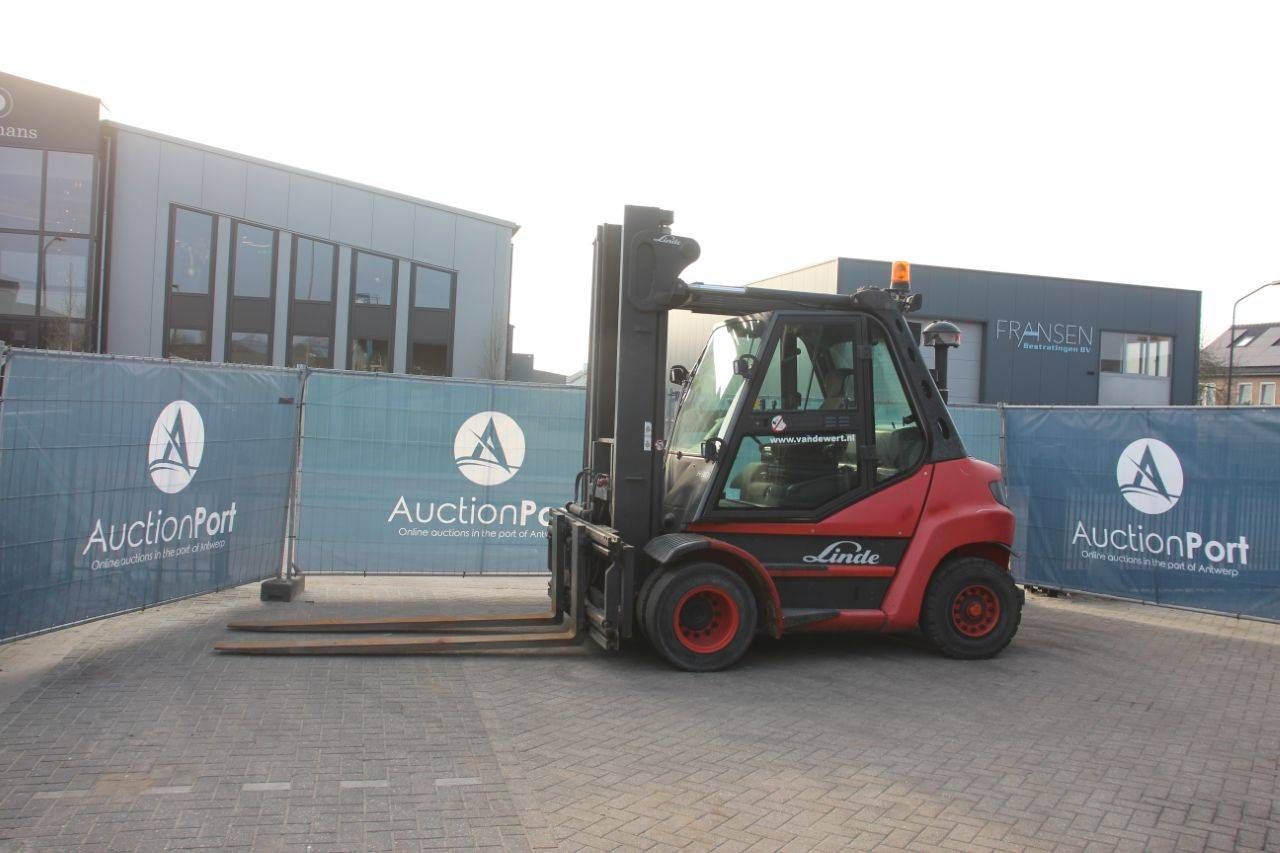 Heftruck Linde H80D-01 Diesel 8000kg 4.15m 2011