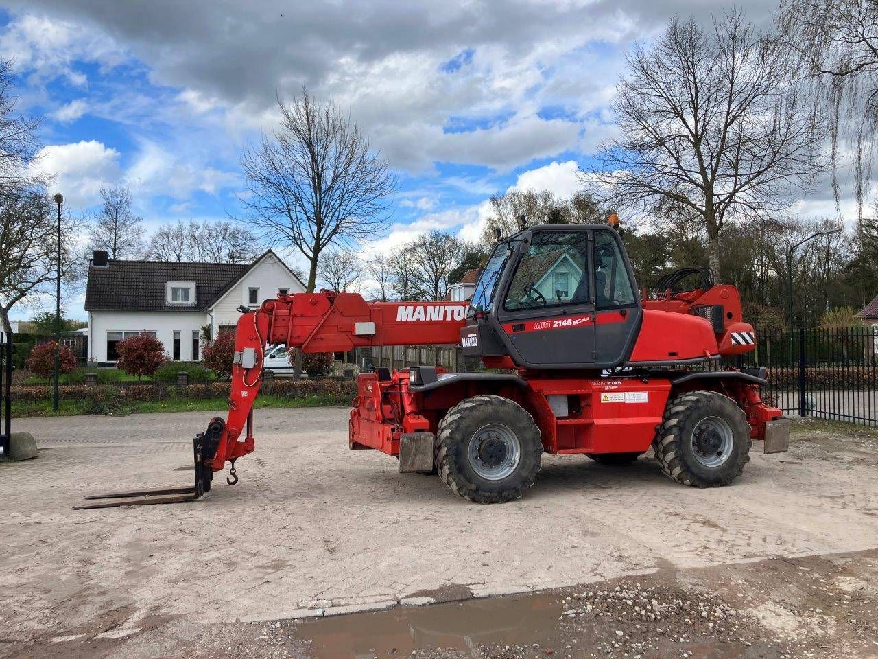 Telehandler Manitou MRT2145 Diesel 124hp 4500kg 20.6m 2002