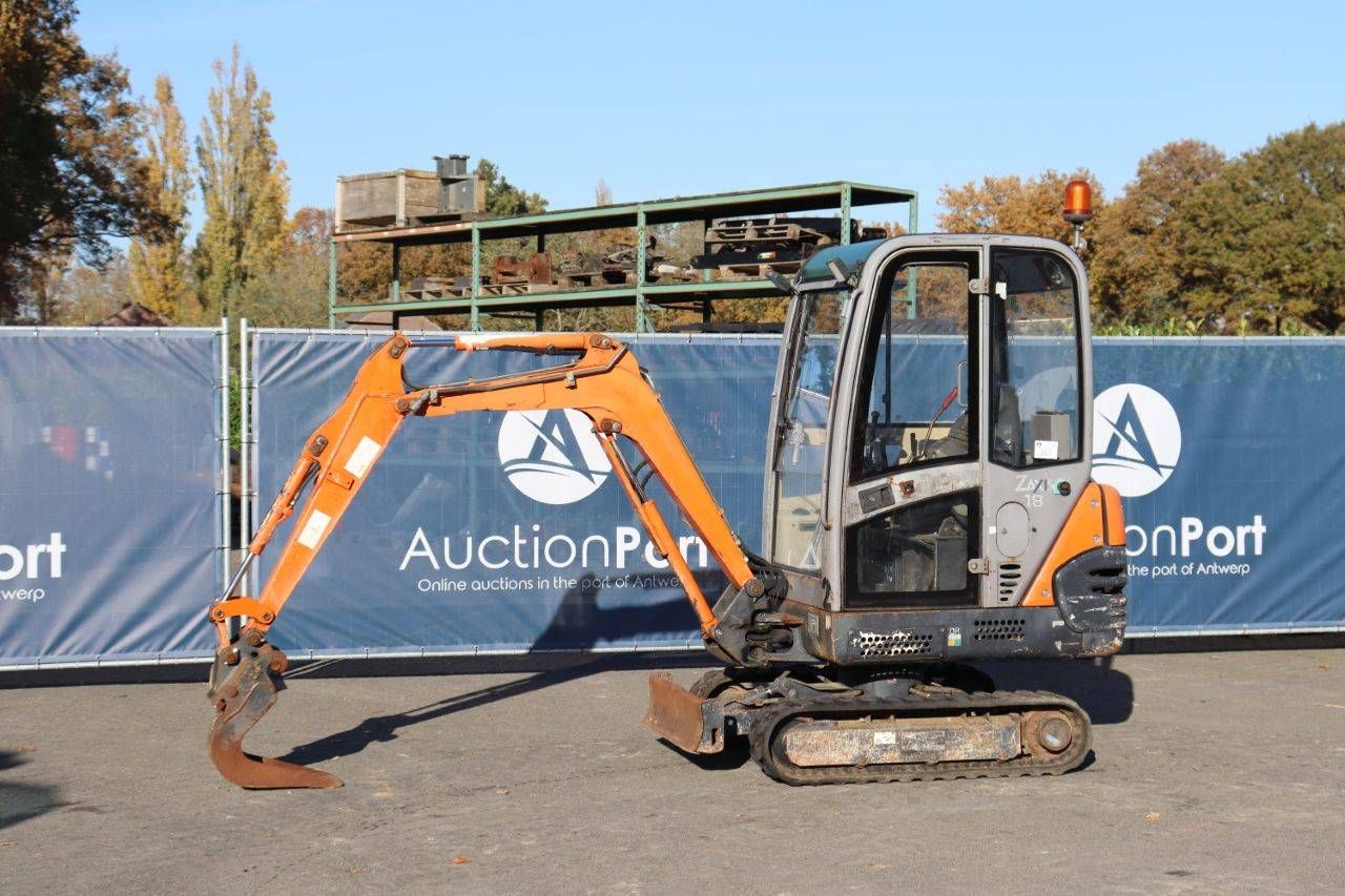 Miniescavatore Hitachi ZX18 CLR Diesel 2009