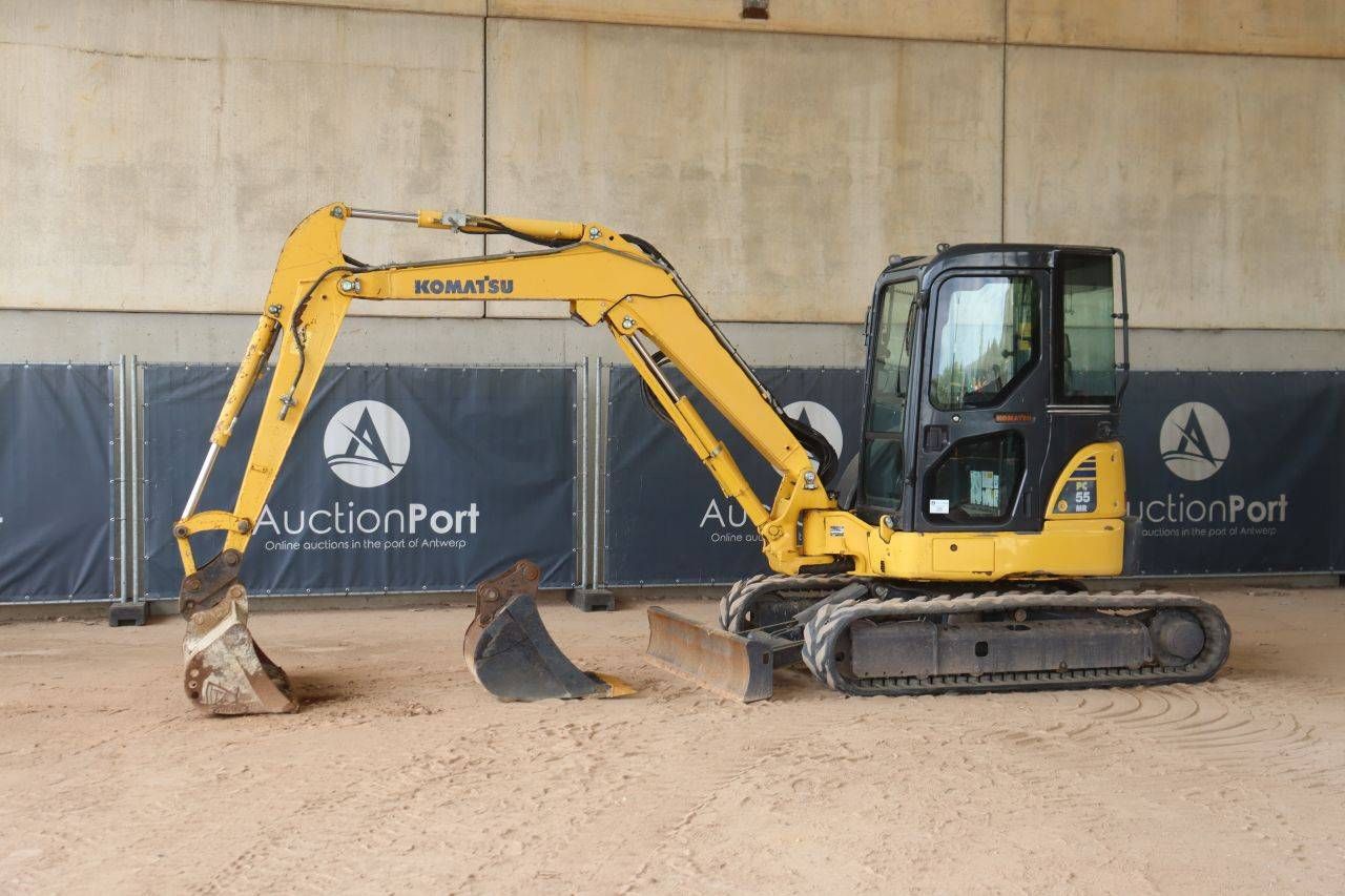 Escavatore cingolato Komatsu PC55MR Diesel 29,5kW 2017