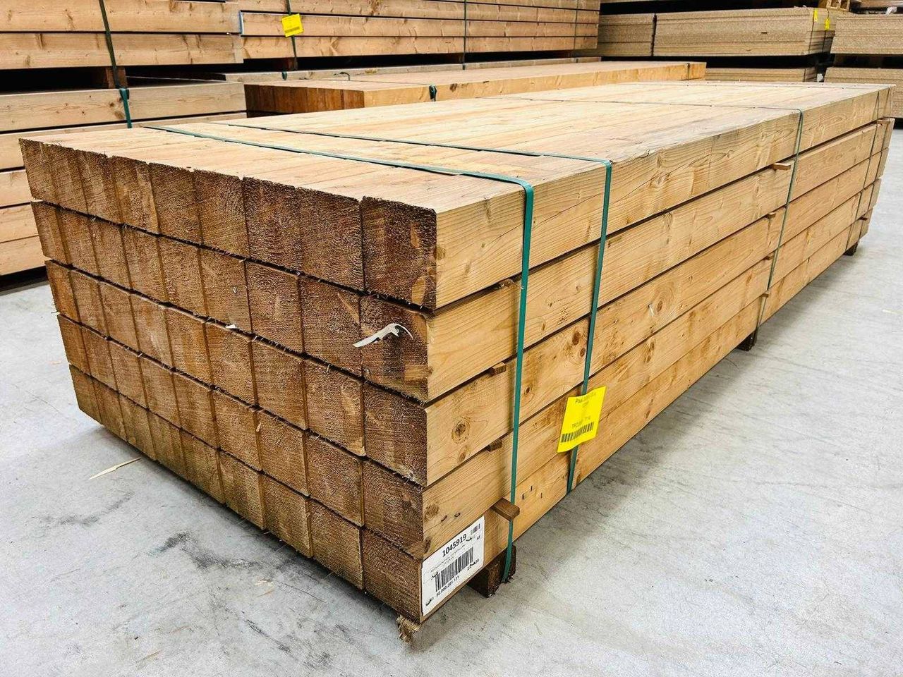 Batch Beams Redvision Douglas 45 pieces 12x12x300cm New