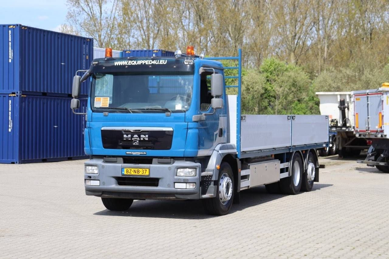 Flatbed (truck) MAN TGM 26.290 6X2-4 BL EEV Diesel 2011