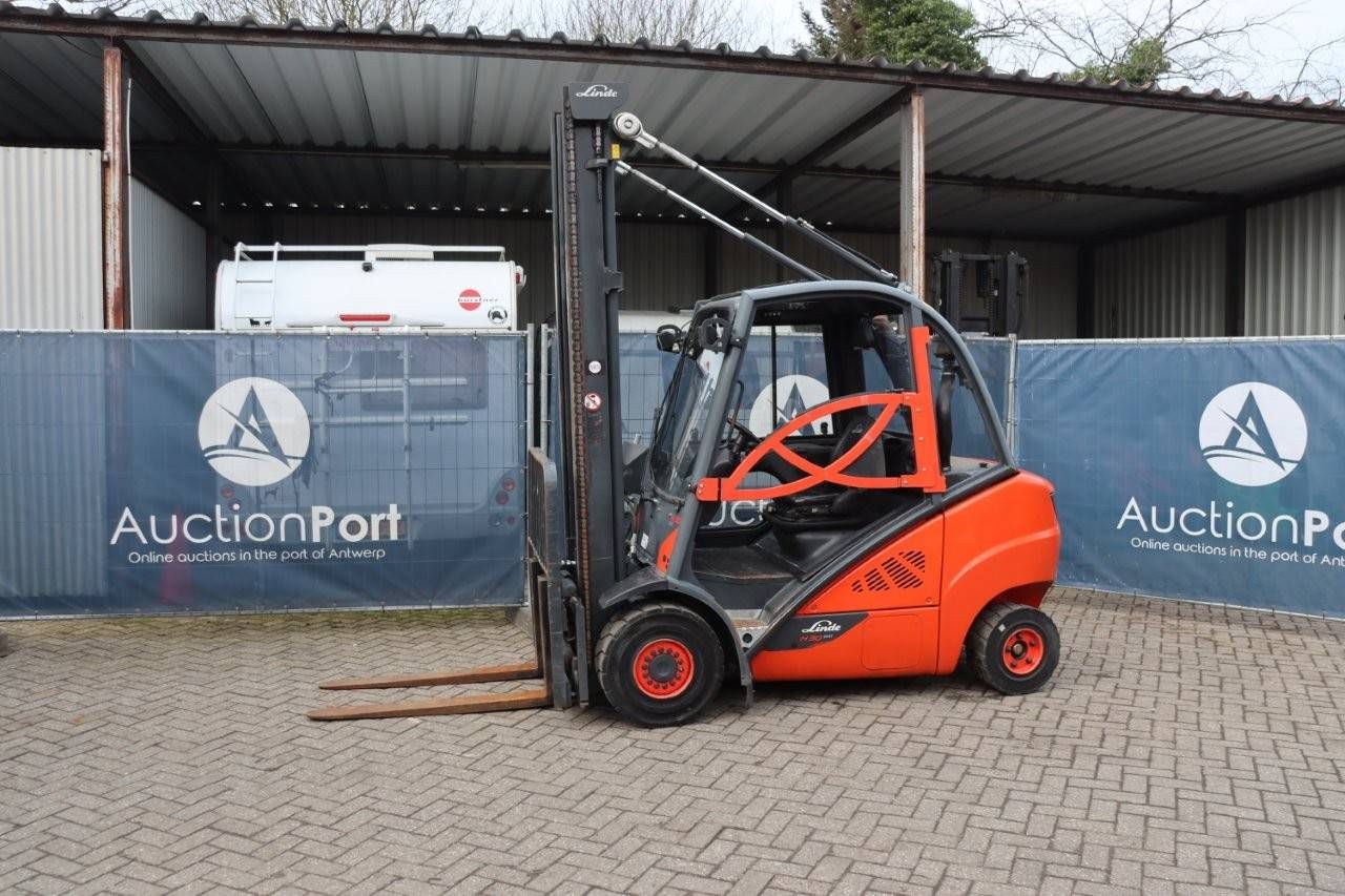 Forklift Linde H30D-02 Diesel 3000kg 4.66m 2014