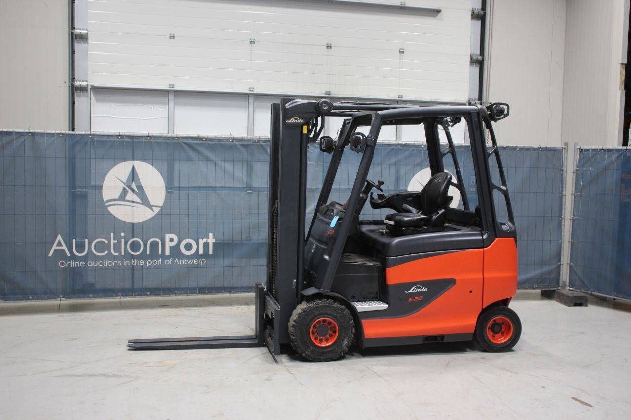 Forklift Linde E20H-01/600 Electric 2000kg 4.9m 2016