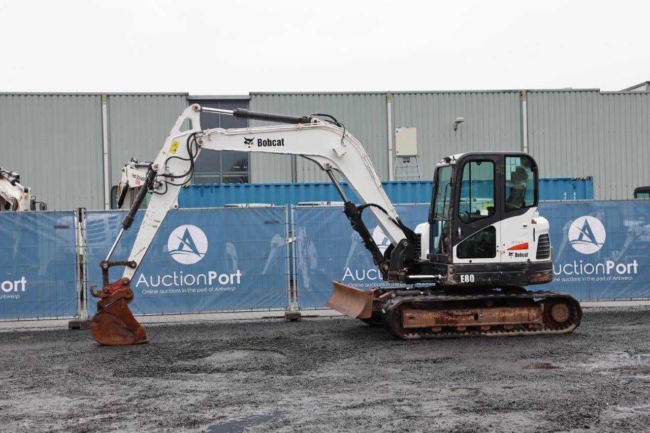 Crawler excavator Bobcat E80EA Diesel 58hp 2011