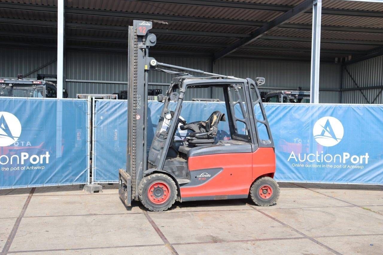 Forklift Linde E40HL-01/600 Electric 4000kg 5.5m 2013