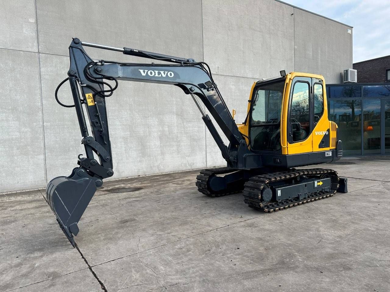Crawler excavator Volvo EC55B Diesel 2012