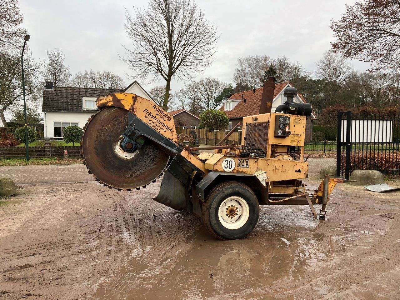 Stump grinder Levco Turbo Diesel