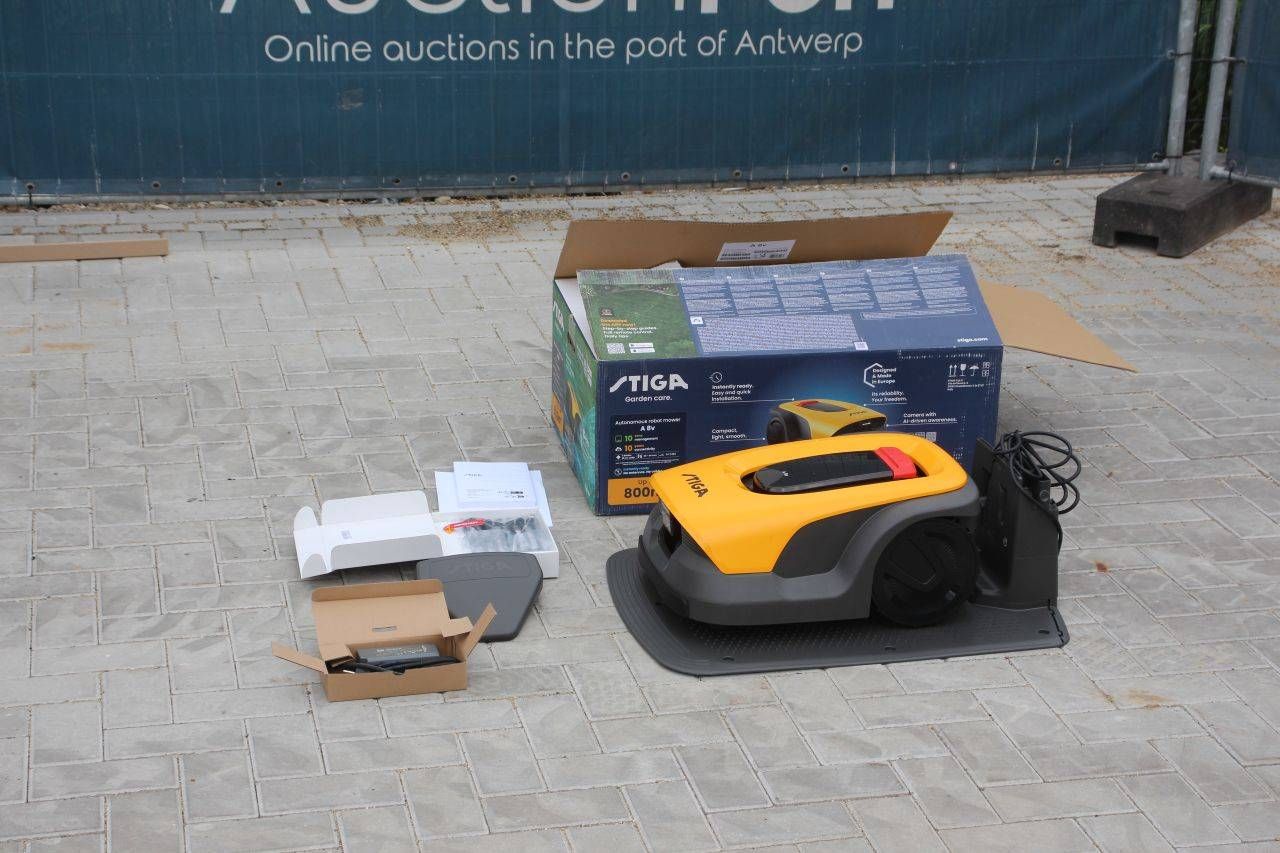 Cortador de grama robótico elétrico Stiga A 10V (sistema GPS) Novo