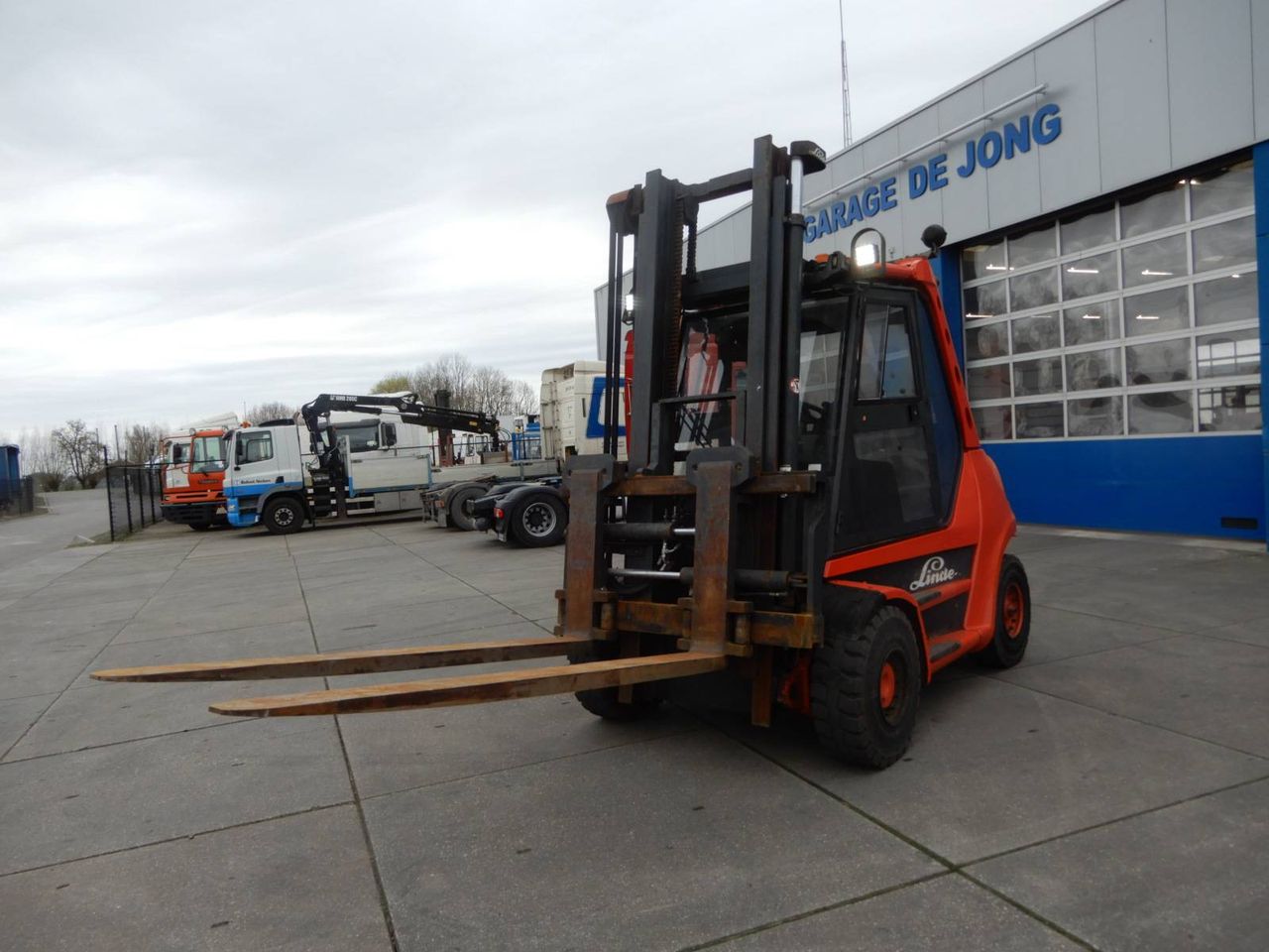 Heftruck Linde H80D-02 Diesel 8000kg