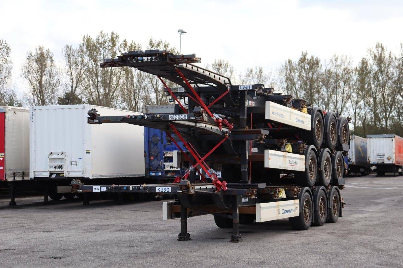 Container chassis Krone SD 41000kg 2013/2014 3 pieces