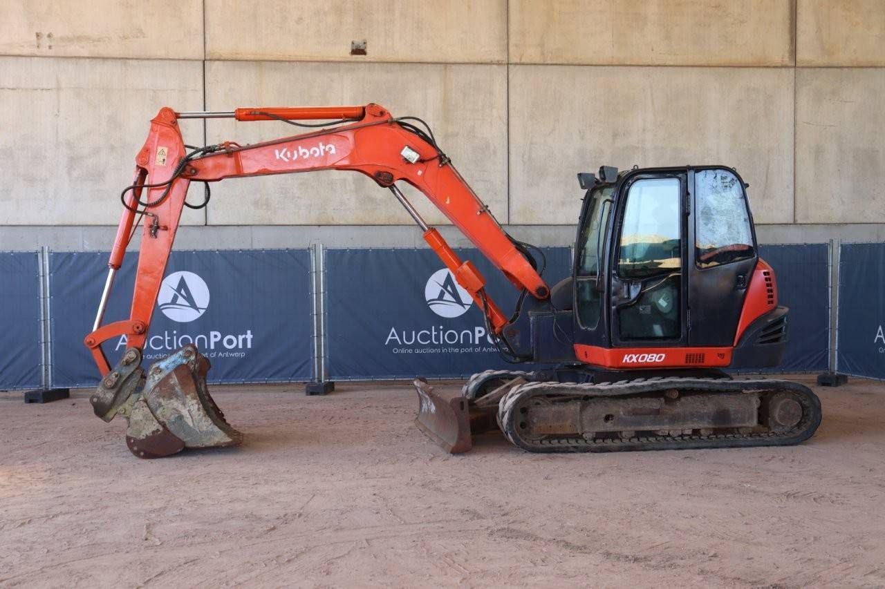 Crawler excavator Kubota KX080 Diesel
