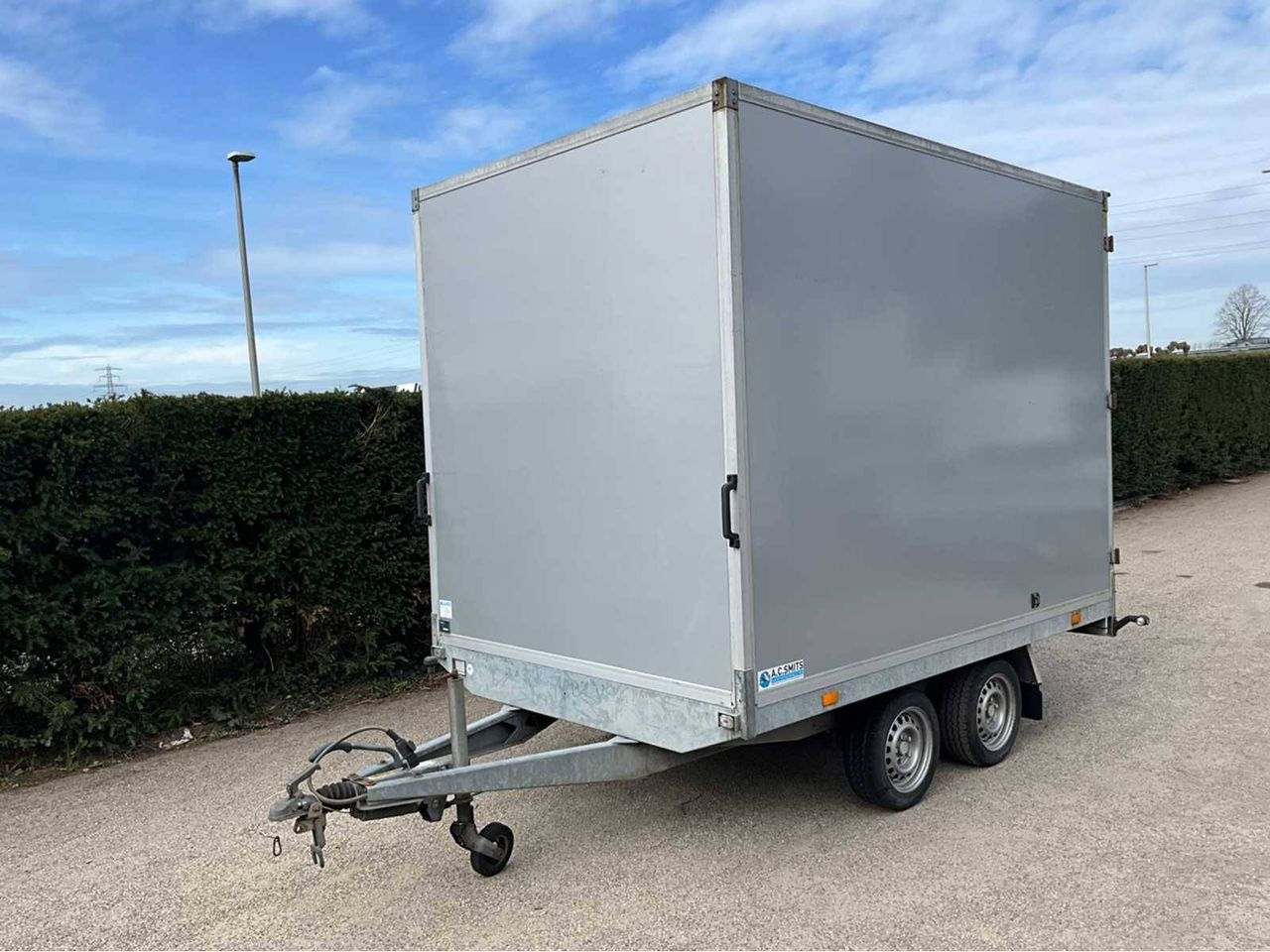Enclosed trailer Hapert 2008