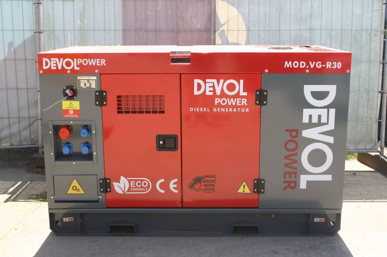 Generator Devol Power VG-R30 Diesel 37.5kVA 2026 New