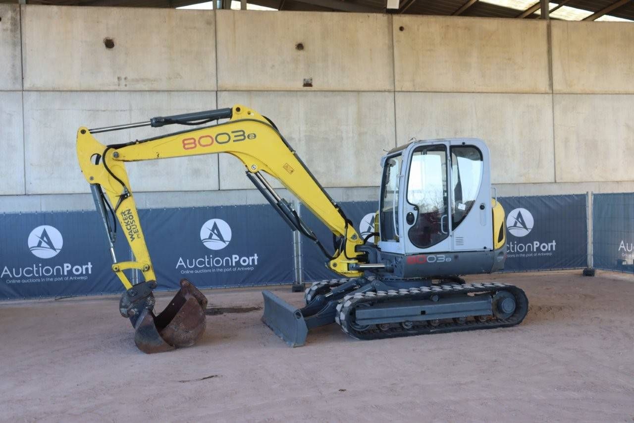 Wacker Neuson 8003e Diesel Crawler Excavator 2015