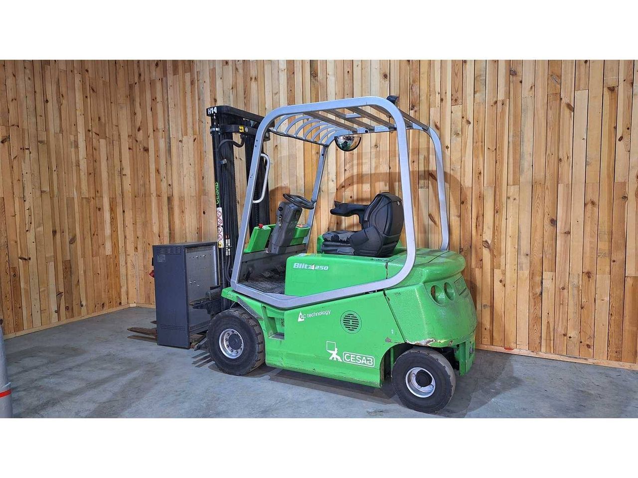 Forklift CESAB BLITZ250AC Electric 2500kg 3.2m 2013