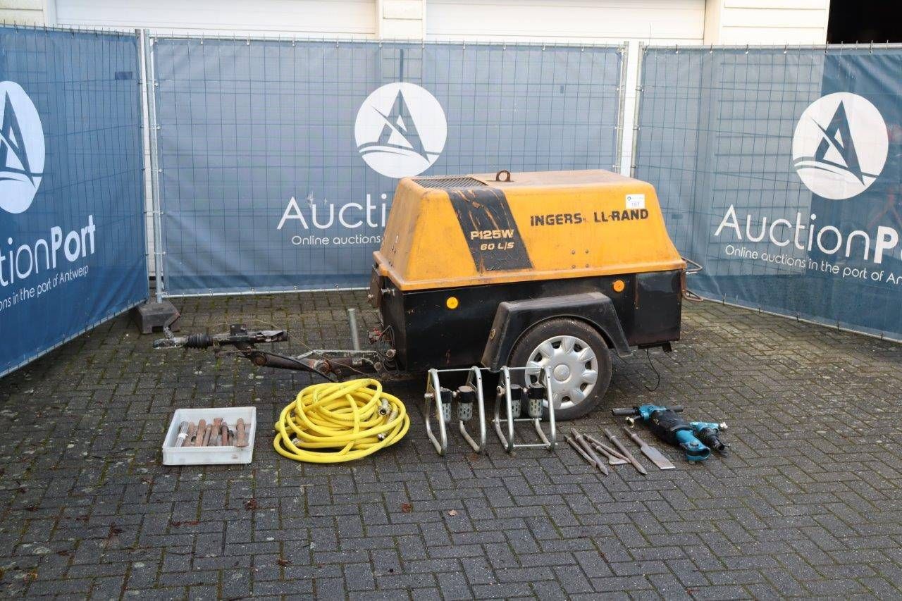 Mobile Generator Ingersoll Rand P125W 60L/S Diesel