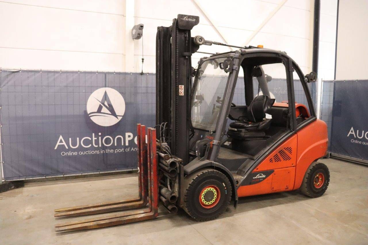 Forklift Linde H35T-02 LPG 3500kg 4m 2017