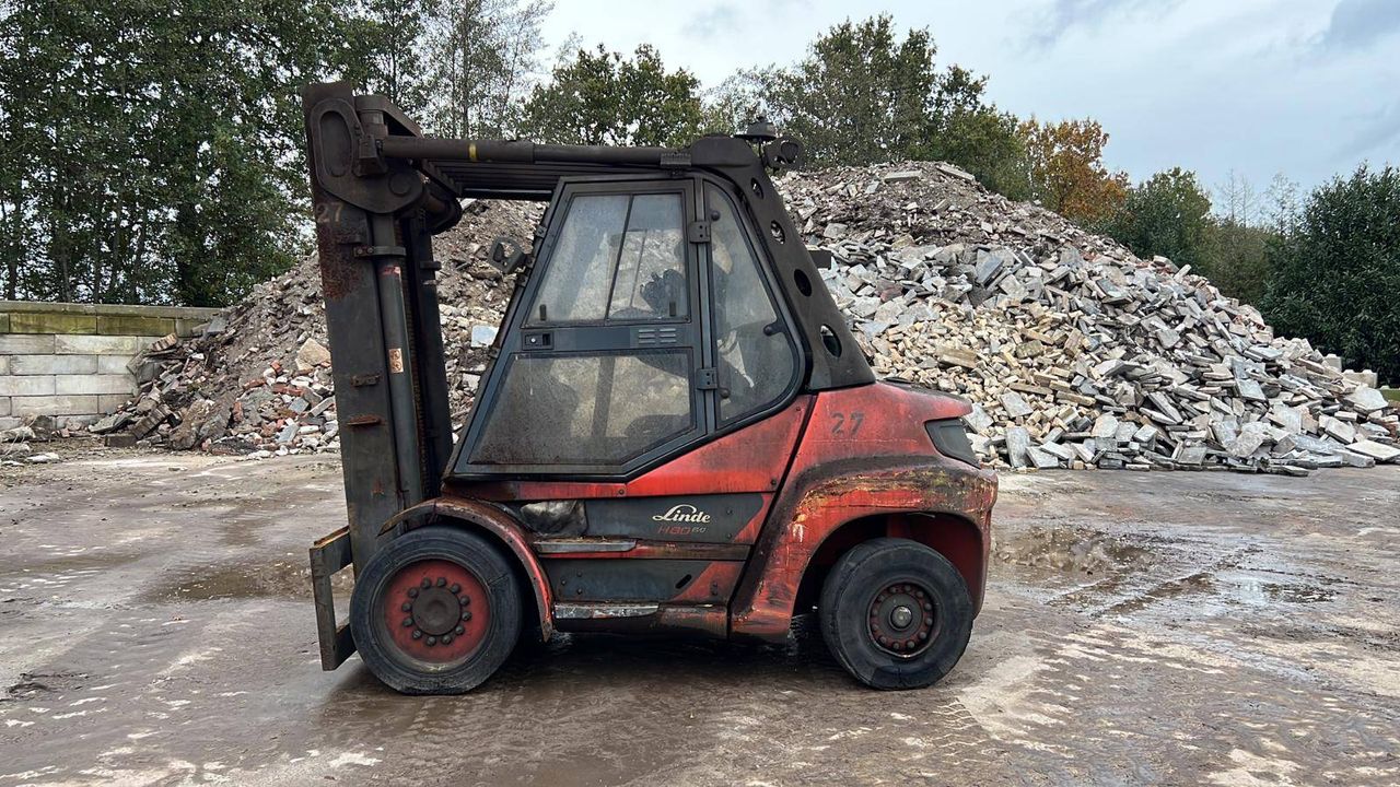 Forklift Linde H80D-03 Diesel 8000kg