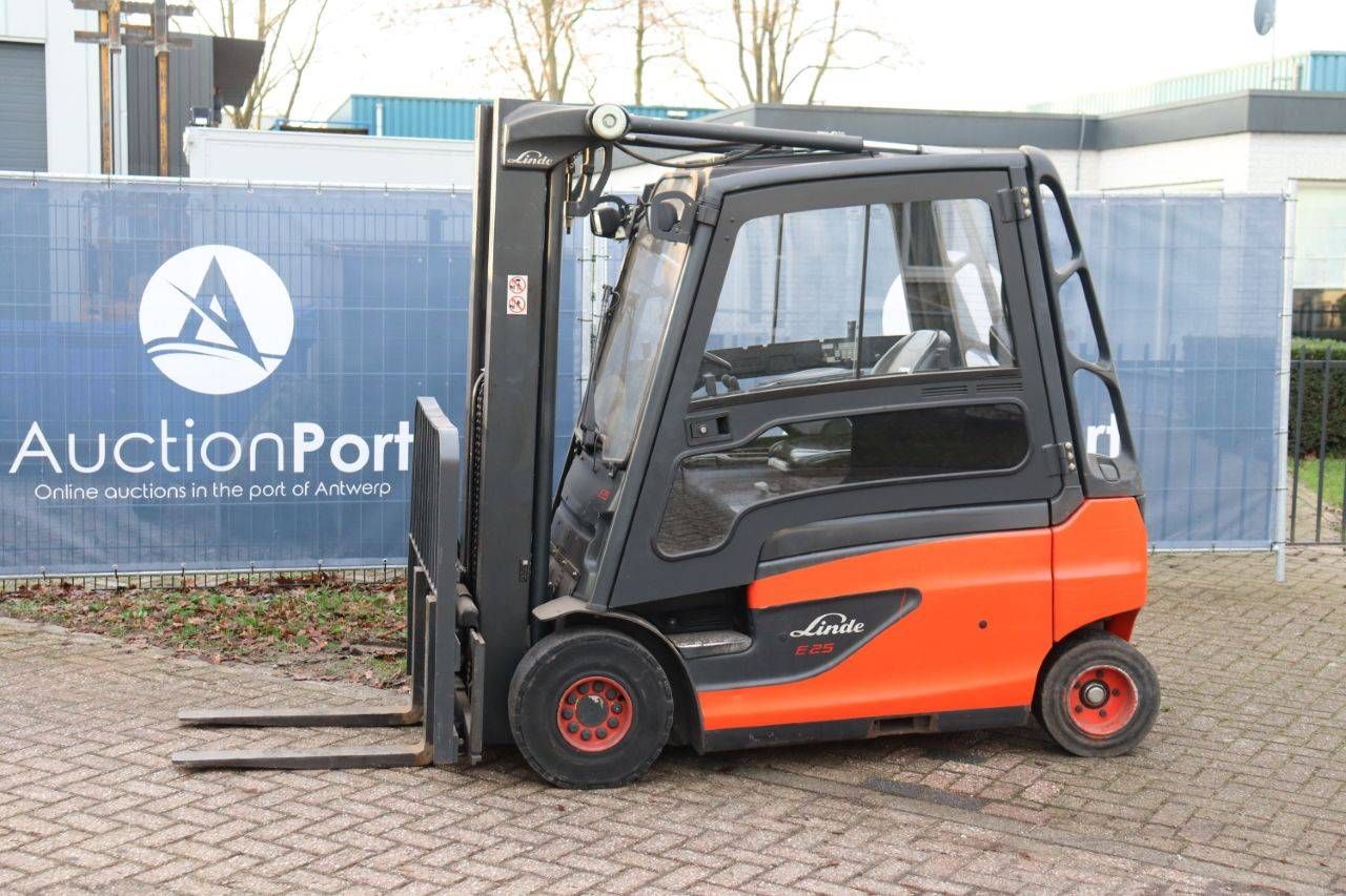 Forklift Linde E25L-01 Electric 2500kg 2016