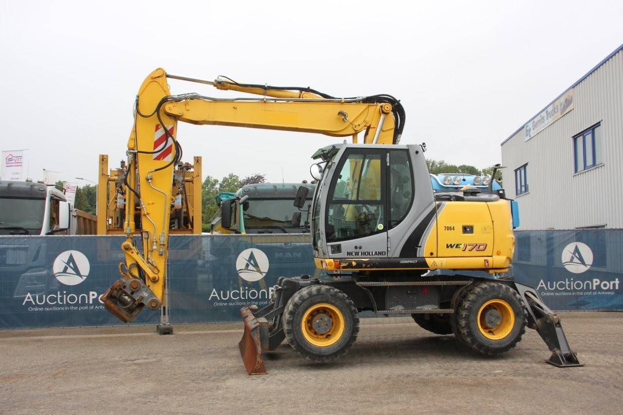 Wheel excavator New Holland WE170C Diesel 2012