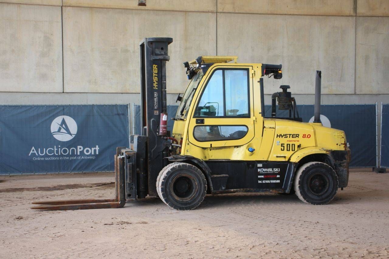 Forklift Hyster H8.0FT9 Diesel 6280kg 3.57m 2022