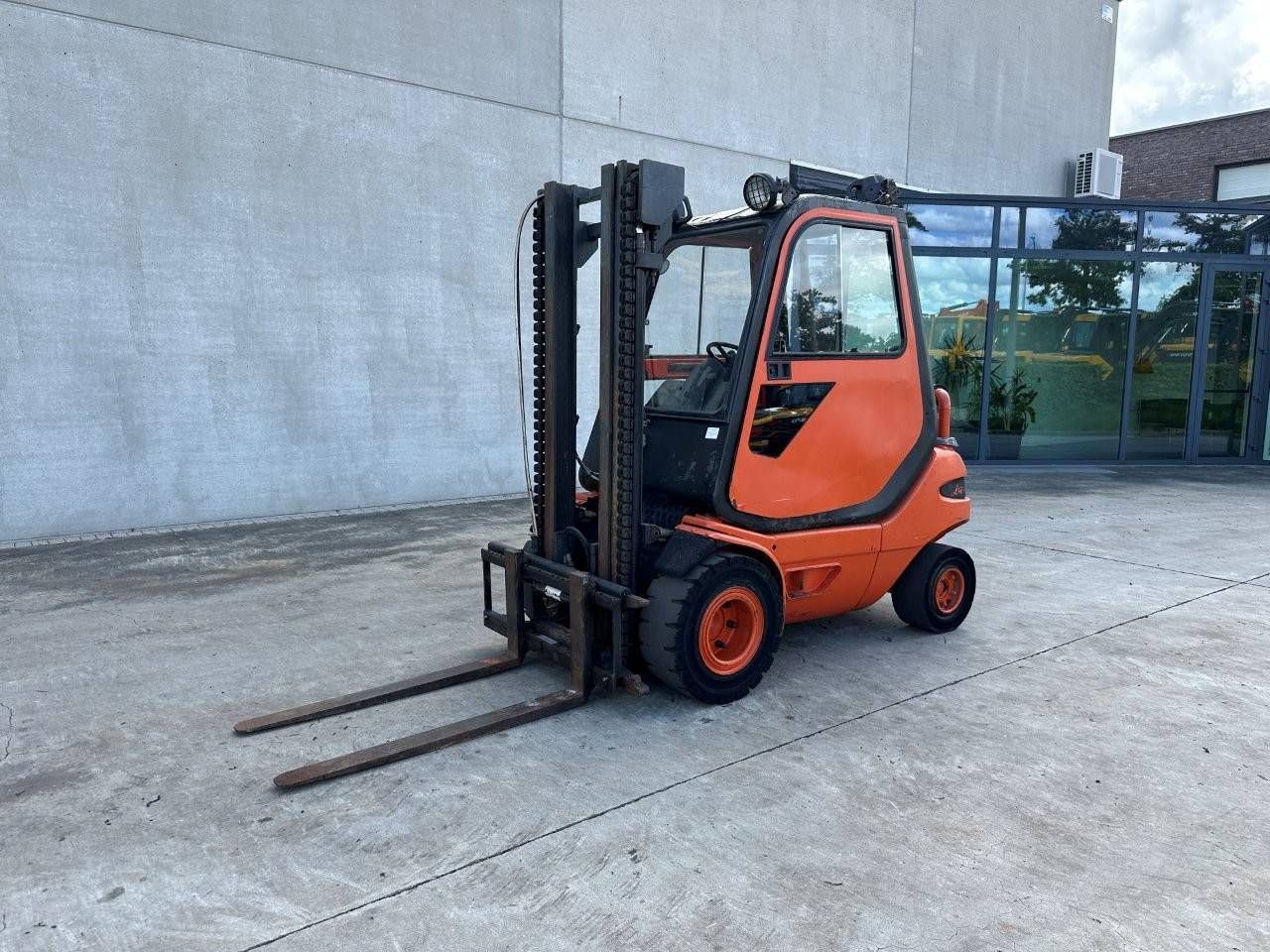 Forklift Linde H25D Diesel 2500kg 4.0m 1988