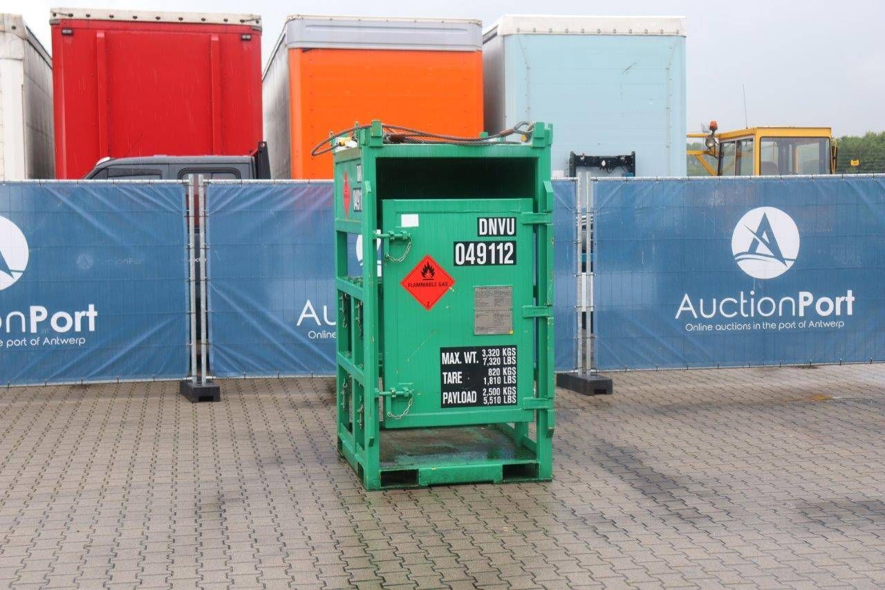 4 Bottlerack DNV &amp; MPI Offshore Valid Tested. Incl. Sling 4-legged
