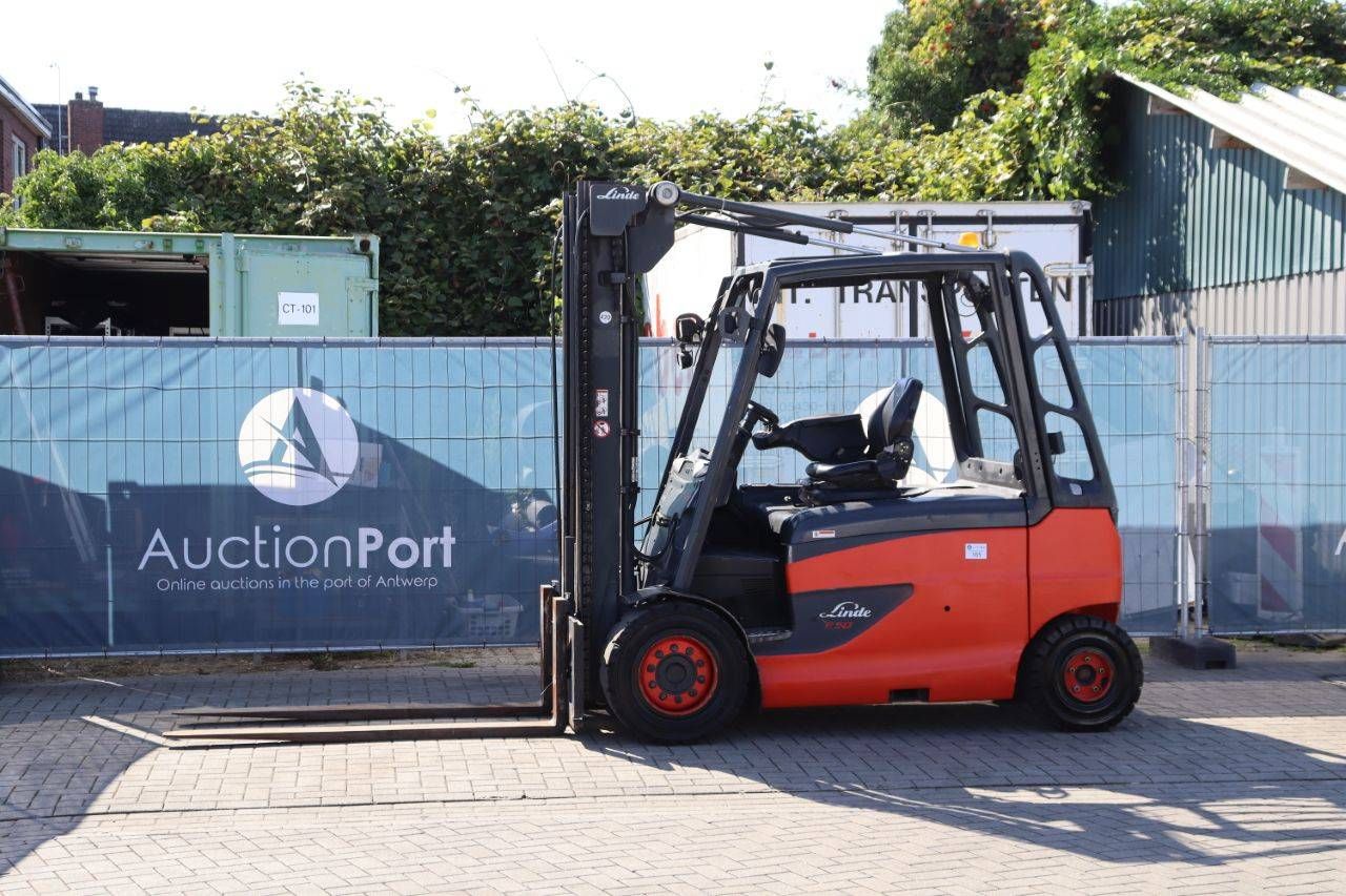 Forklift Linde E50HL-01 Electric 5000kg 7.0m 2012