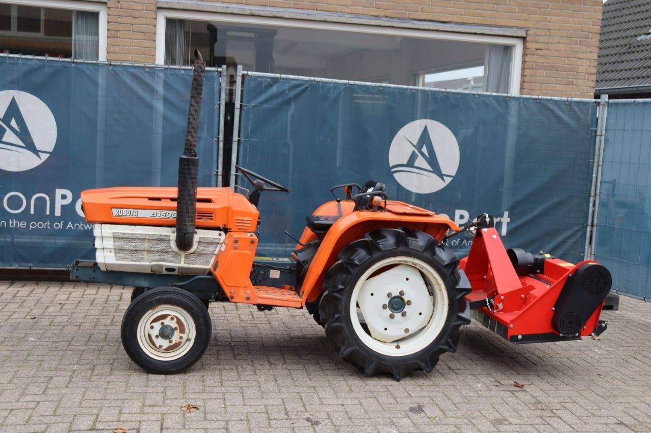 Kubota B1600 Diesel Mini Tractor with Lefa EFD-135 Flail Mower 2023